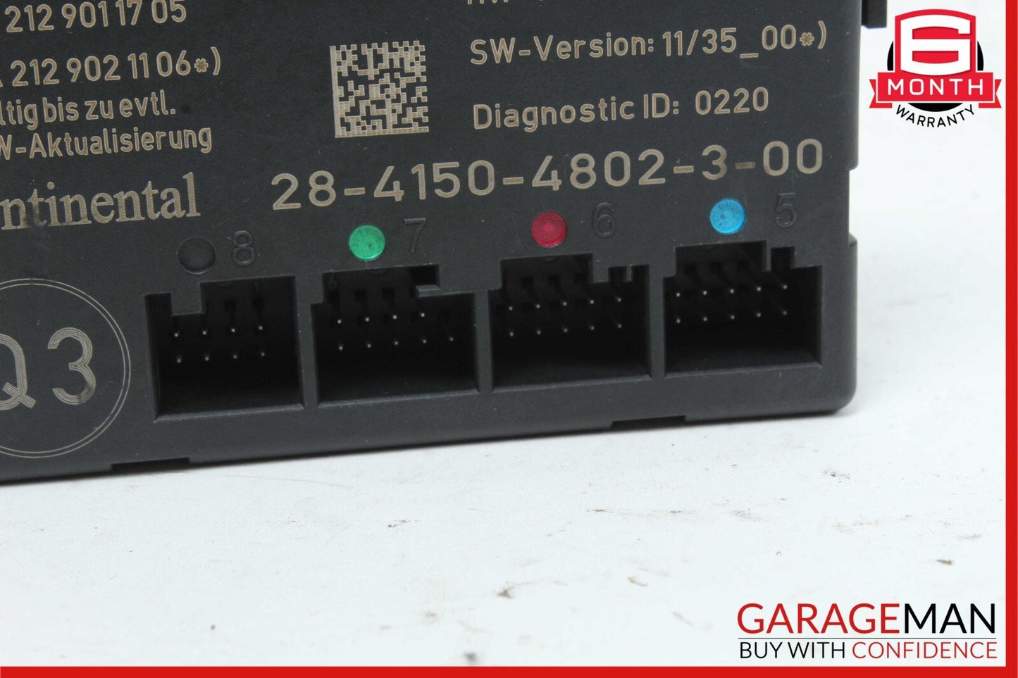 08-18 Mercedes GLK350 E250 E350 SLK250 Front Right Side Door Control Module Unit