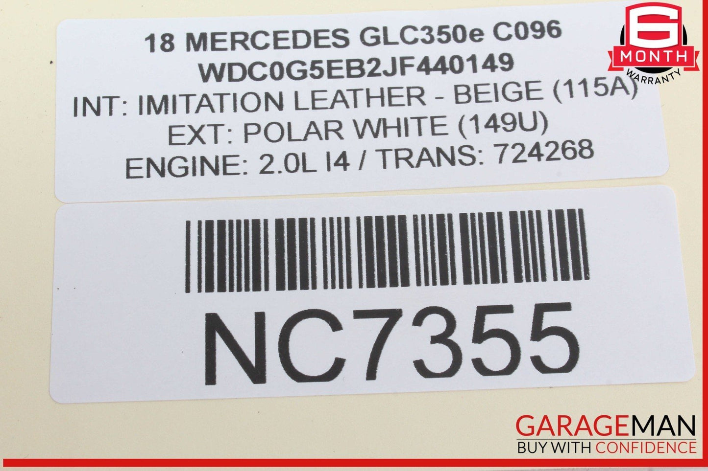 15-20 Mercedes X253 GLC350e Front Left Side Door Control Module Unit OEM