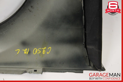 08-14 Mercedes W204 C300 C350 Front Left Side Wing Fender Magnetite Black