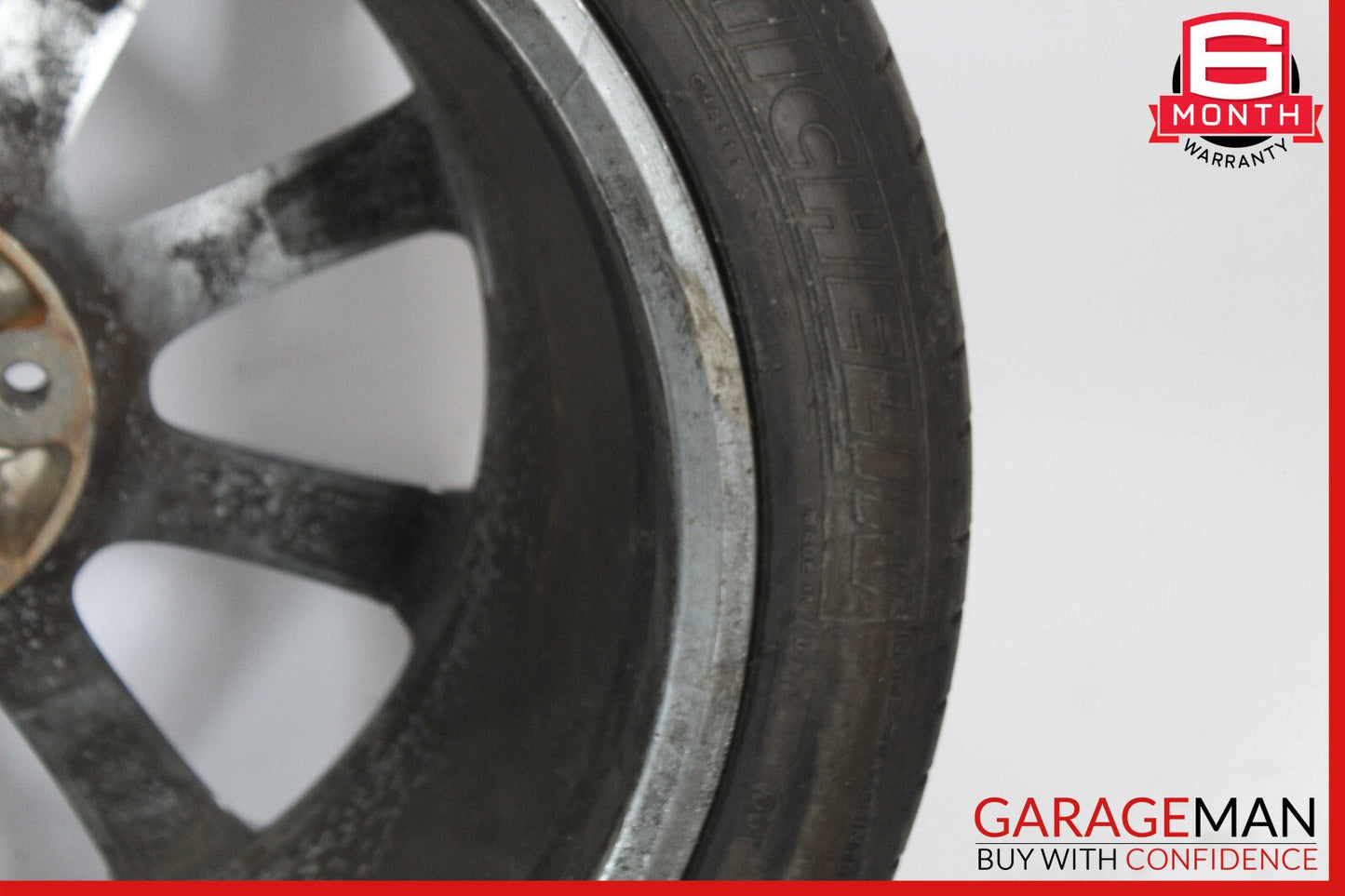 08-10 Maserati Quattroporte Rear Wheel Tire Rim 19" OEM