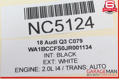 15-18 Audi Q3 Rear Left Driver Side Door Lock Latch Actuator 8K0839015G OEM