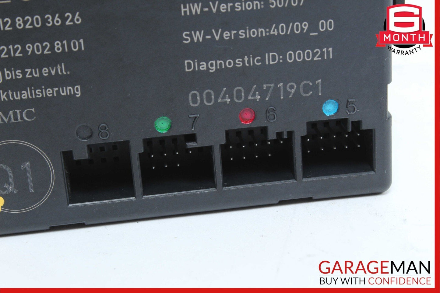 08-18 Mercedes W204 C250 C300 C350 Front Right Side Door Control Module Unit OEM