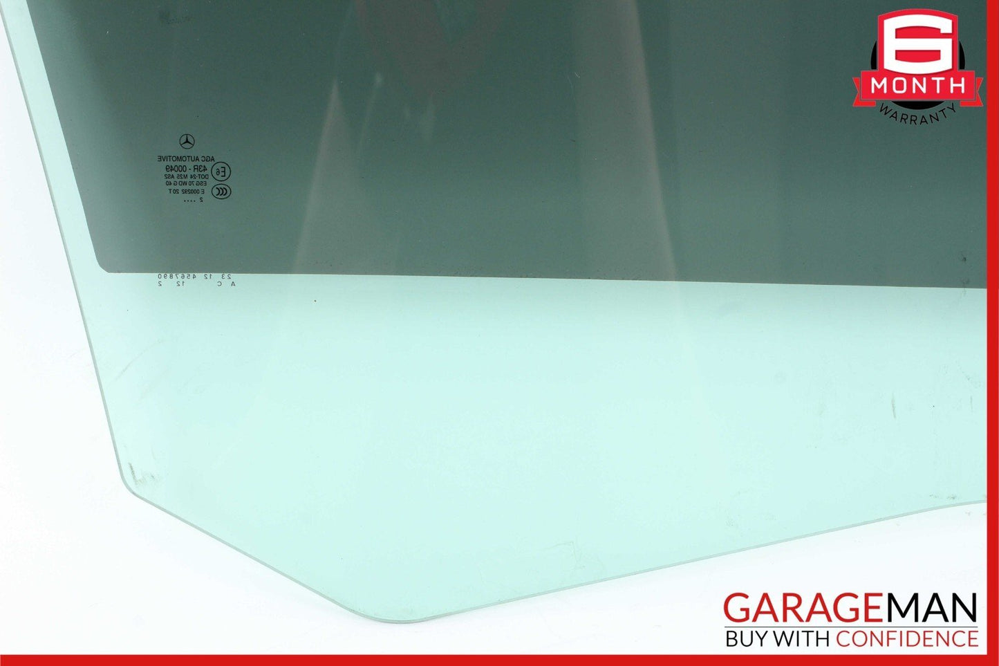 12-14 Mercedes W204 C250 C350 Coupe Front Left Driver Side Door Window Glass OEM