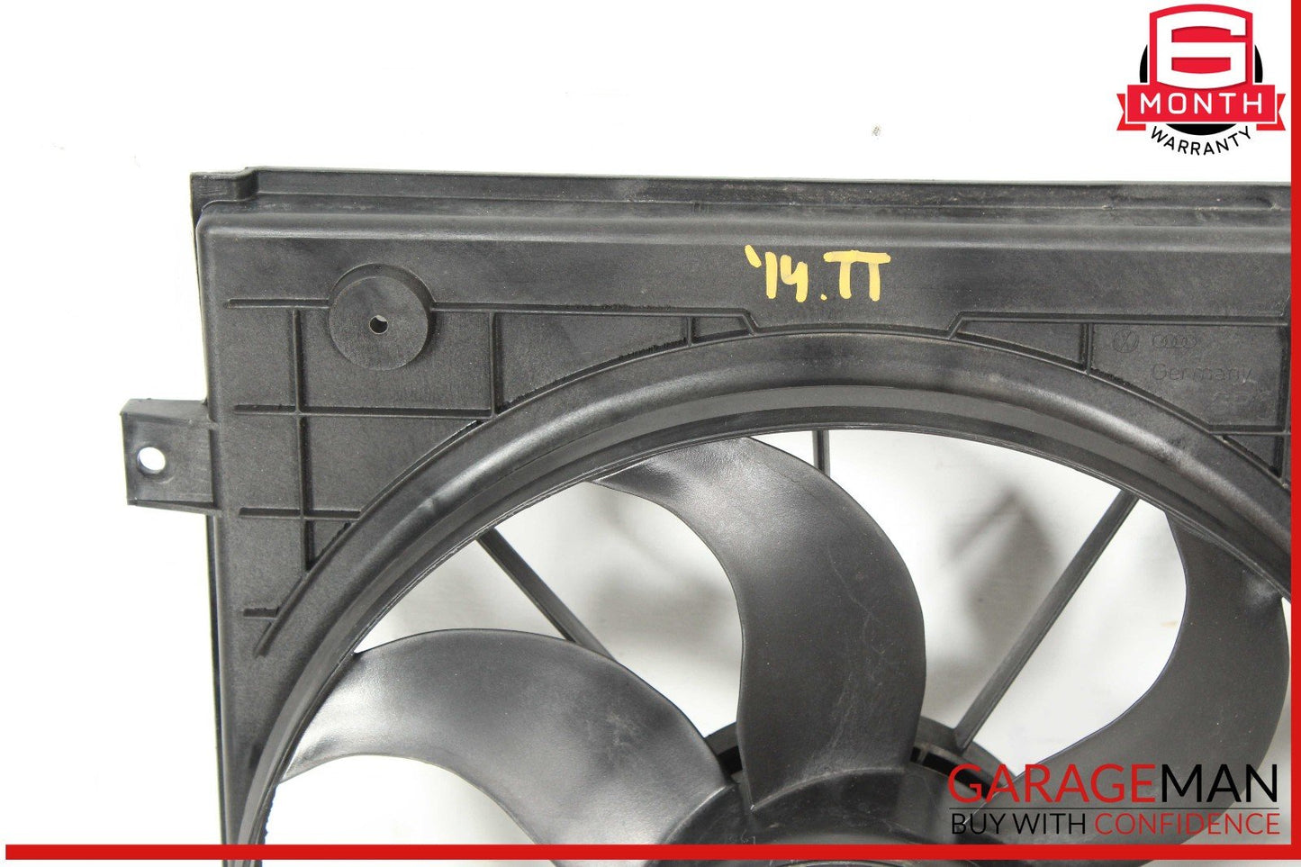 08-15 Audi TT Engine Cooling Fan Motor Shroud OEM
