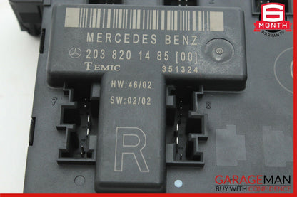 01-07 Mercedes W203 C320 C230 C280 Front Right Side Door Control Module Unit