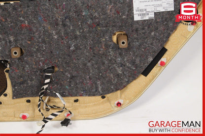 07-09 Mercedes W221 S550 Rear Left Driver Side Interior Door Panel Cover Brown