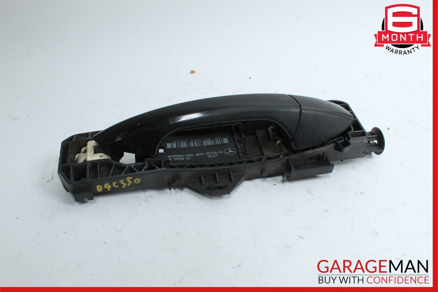 08-11 Mercedes W204 C280 Front or Rear Right Side Exterior Door Handle Black
