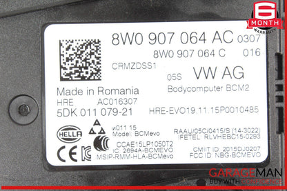 17-25 Audi A4 A5 BCM Comfort System Body Control Module 8W0907064AC OEM