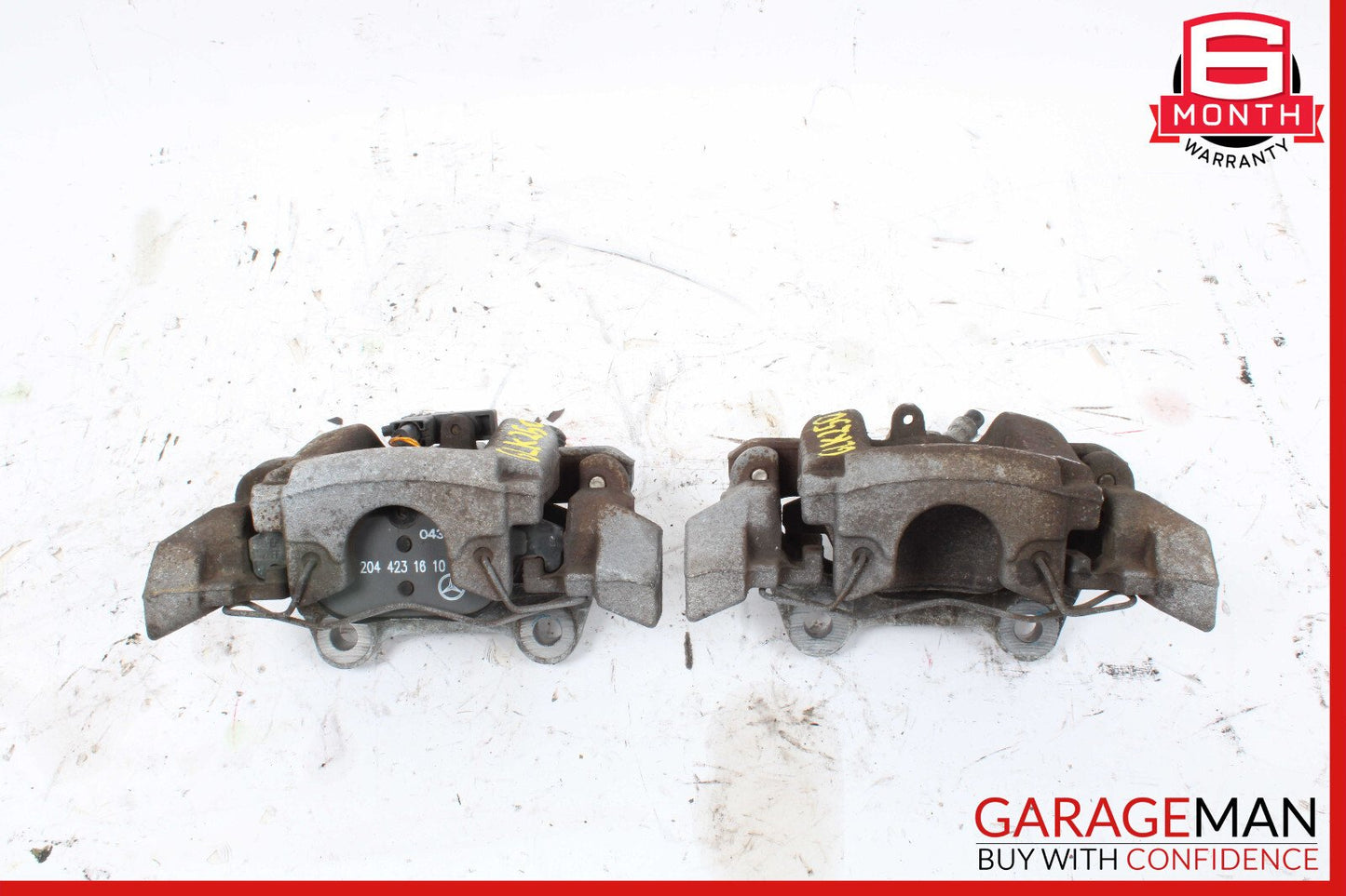10-15 Mercedes X204 GLK250 Rear Brake Calipers Left and Right Set OEM