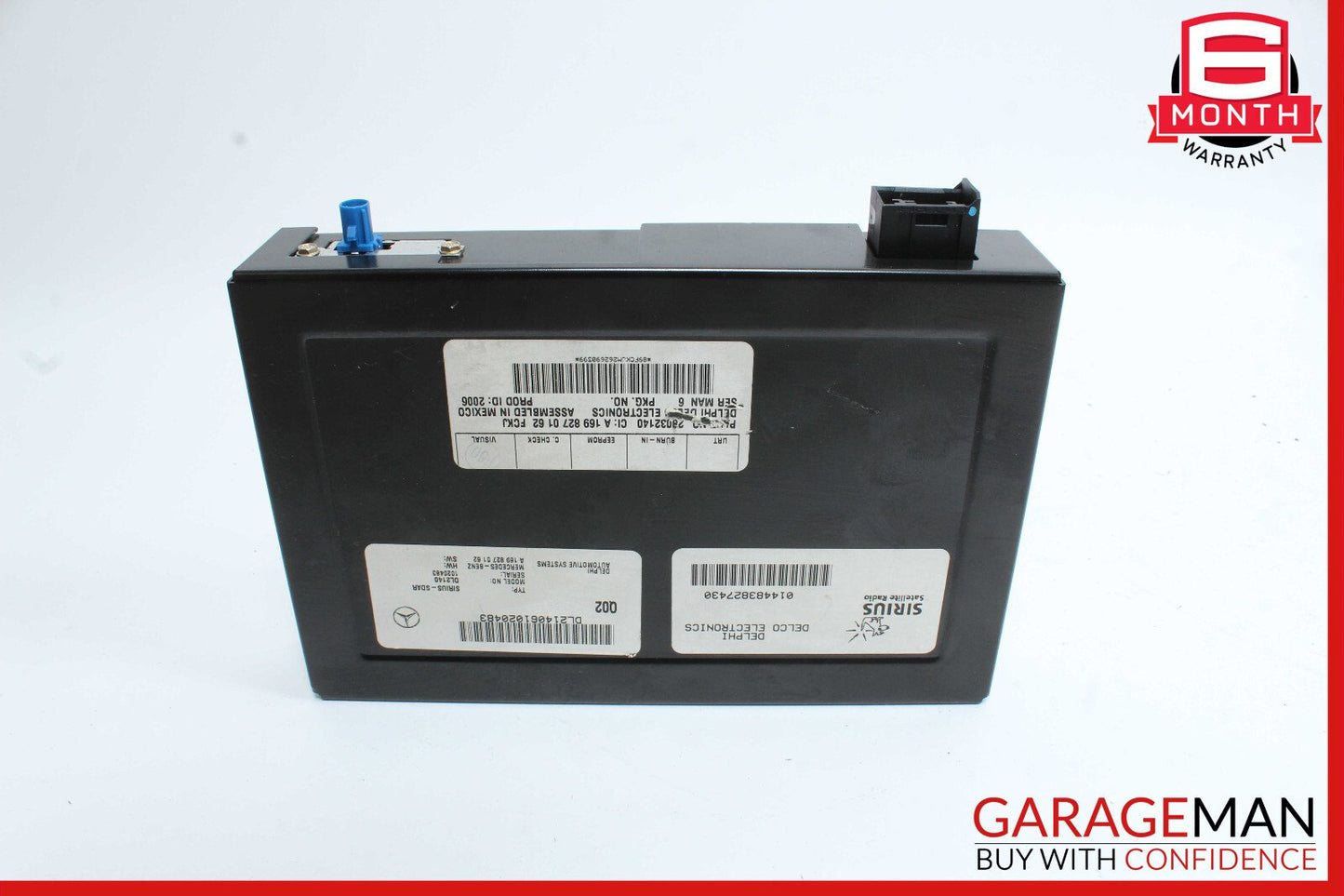 03-09 Mercedes W211 E350 CLK350 Sirius Satellite Radio Receiver 1698270162 OEM