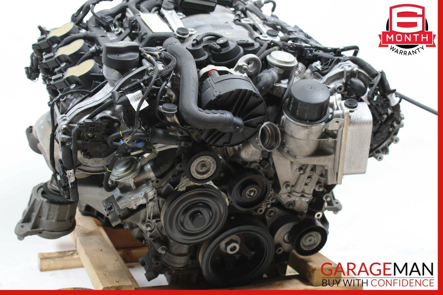 08-11 Mercedes W204 C300 3.0L V6 Engine Motor Block Assembly OEM 143k