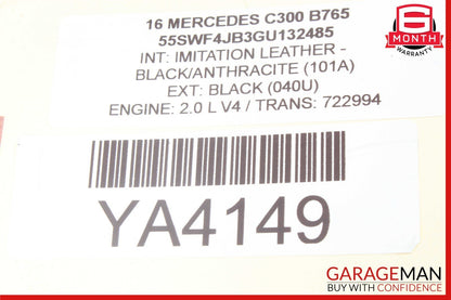 15-20 Mercedes W205 C350e GLC300 Front Left Side Upper Transverse Control Arm
