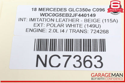 15-20 Mercedes X253 GLC350e C400 Sirius Satellite Radio Receiver Module Unit OEM