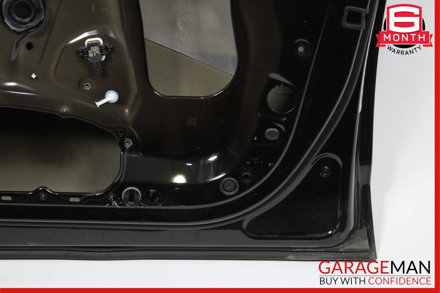 12-18 Audi A6 Front Right Passenger Side Exterior Door Shell Frame Panel Black