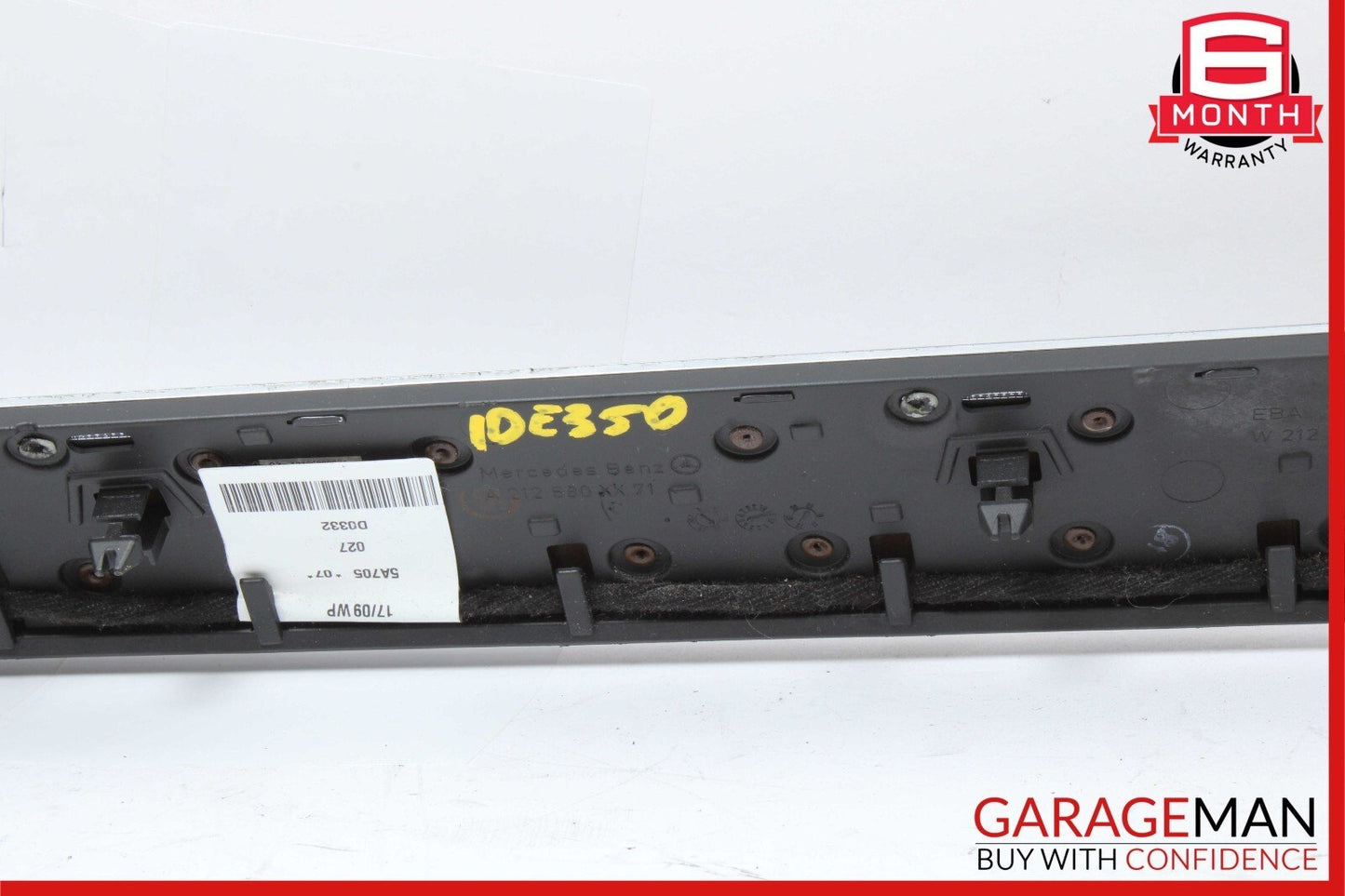 10-13 Mercedes W212 E350 E500 Dashboard Dash AC A/C Air Vent CenterÂ Trim Wood