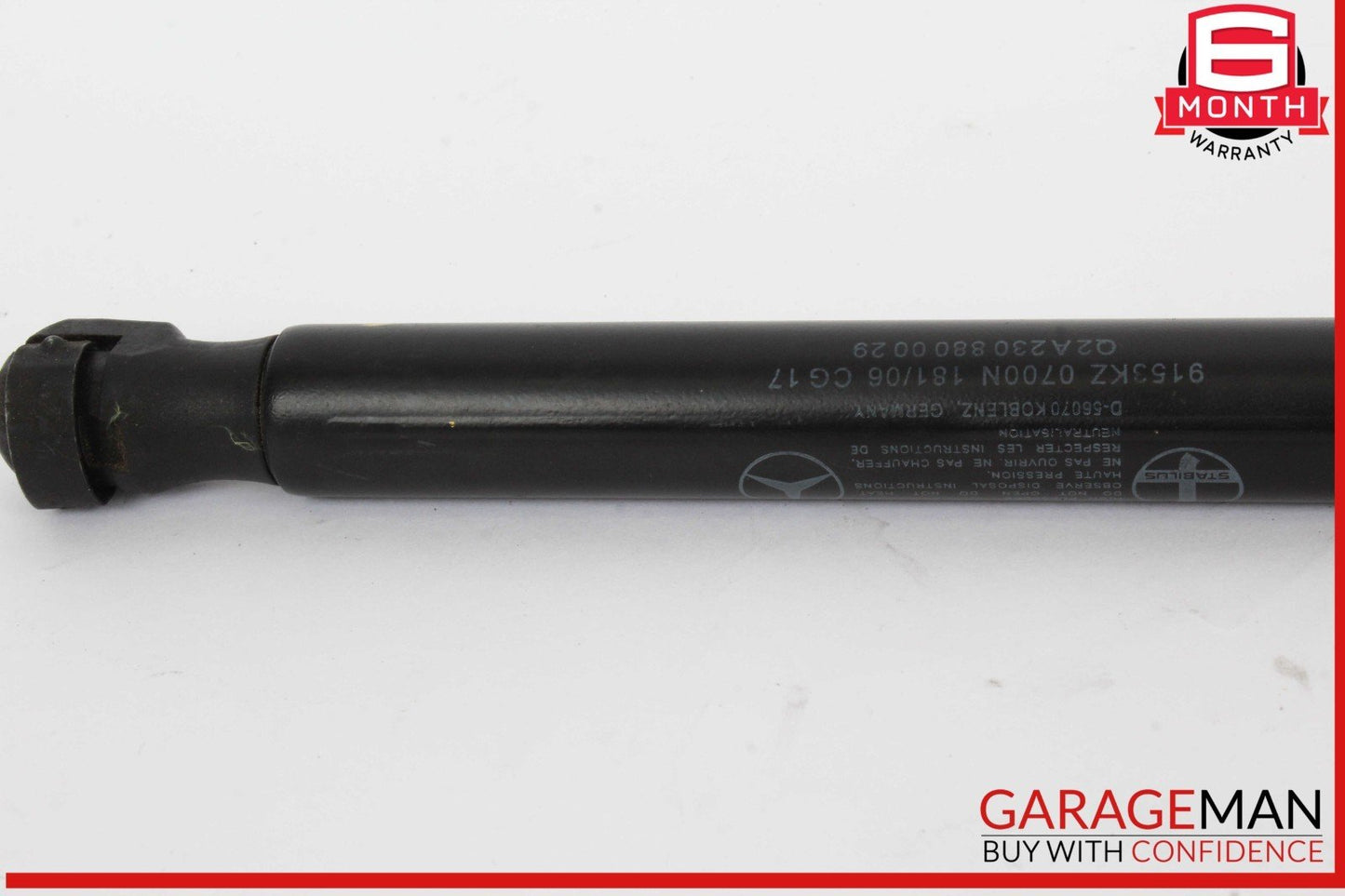 03-08 Mercedes R230 SL550 SL55 AMG Front Left and Right Hood Shock Strut OEM