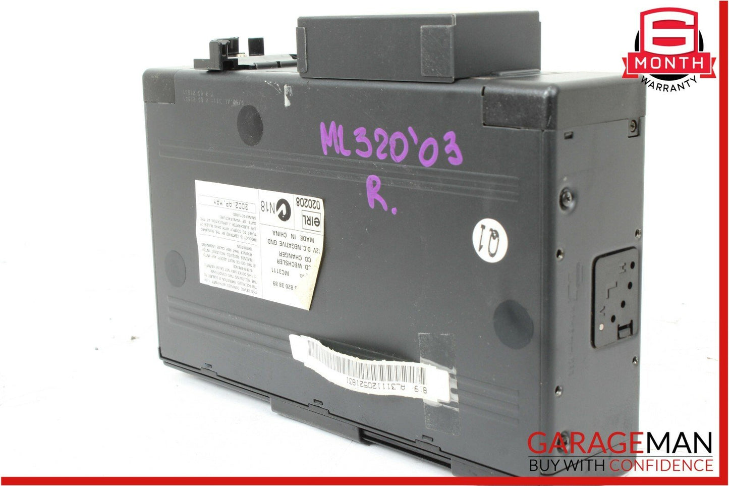 98-05 Mercedes W163 ML320 6 Disc CD Changer Player w/ Magazine MC3111 OEM