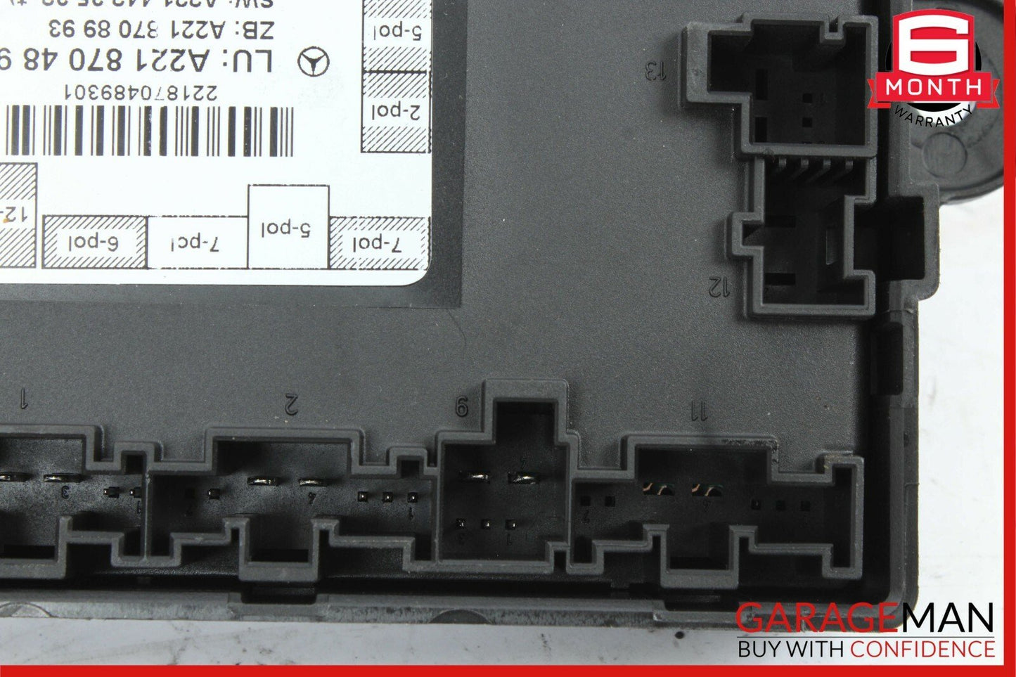 07-13 Mercedes W221 S550 S63 AMG Rear Left or Right Side Door Control Module OEM