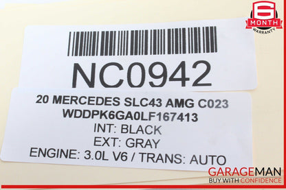 12-20 Mercedes R172 SLC43 AMG SLK350 Hand Parking Brake Control Module Unit OEM
