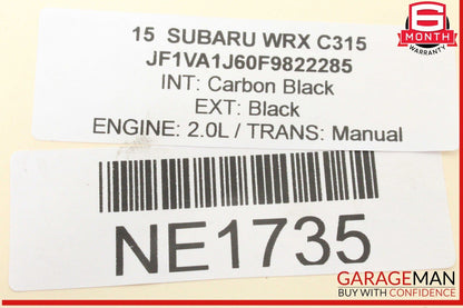 15-21 Subaru WRX Front Right Passenger Side Door Lock Latch Actuator OEM