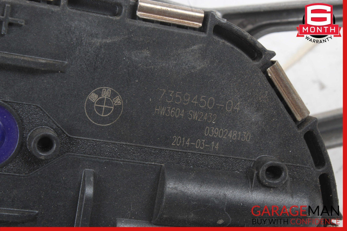 14-21 BMW i3 I01 Hybrid Front Right Side Windshield Wiper Motor 7359450 OEM