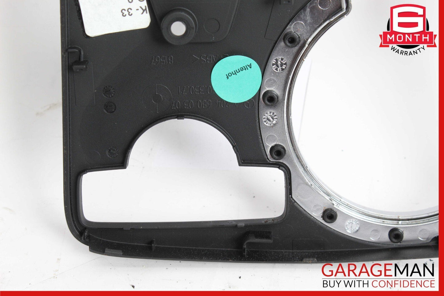 08-14 Mercedes W204 C250 C300 C63 Center Console Cup Holder Cupholder Trim Cover