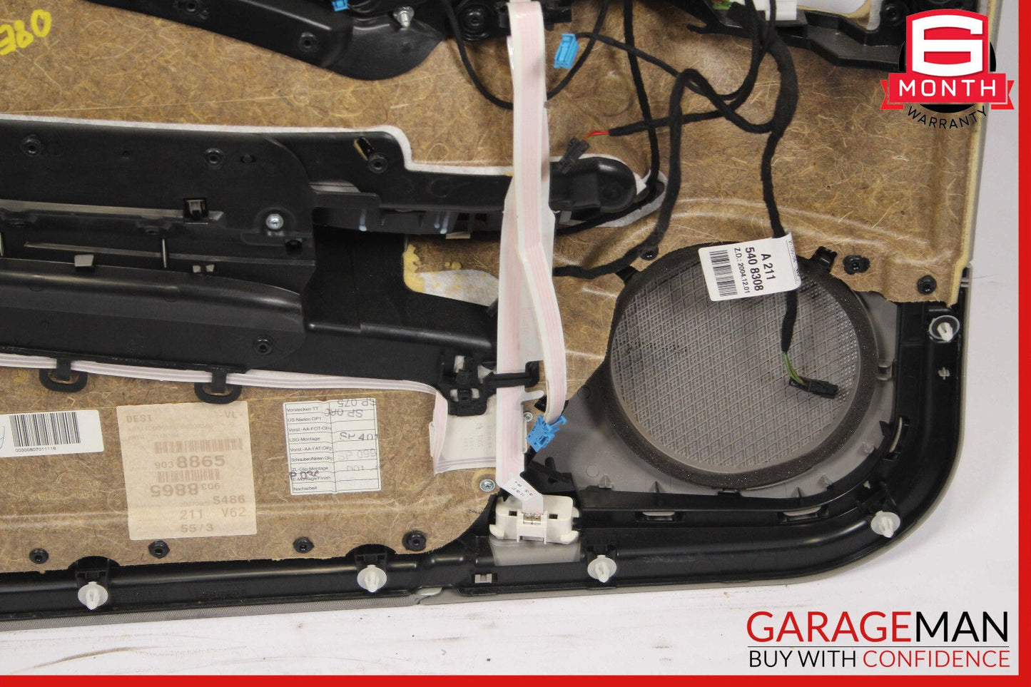 07-09 Mercedes W211 E350 Interior Door Panel Front Right Side OEM