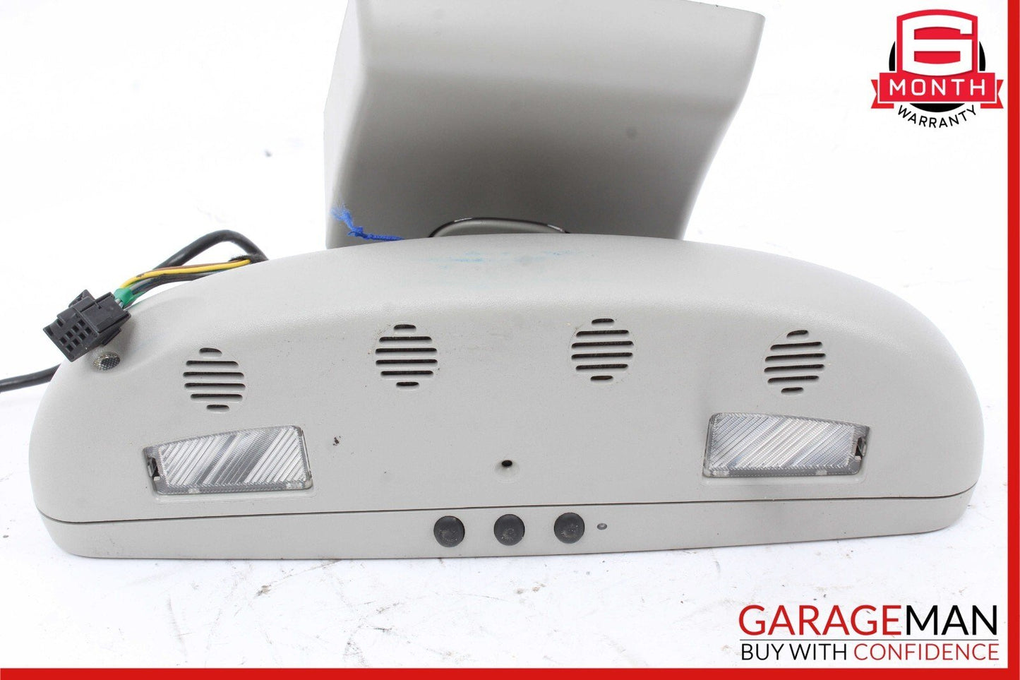 07-09 Mercedes W221 S550 Interior Top Upper Rear View Inside Dim Mirror Gray OEM