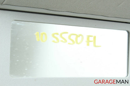 07-13 Mercedes W221 S550 Sun Visor Sunvisor Shade Cover Left Driver Gray OEM