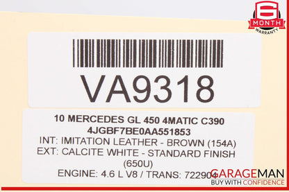 06-13 Mercedes X164 GL450 ML350 Rear Trunk Liftgate Lock Latch Actuator OEM