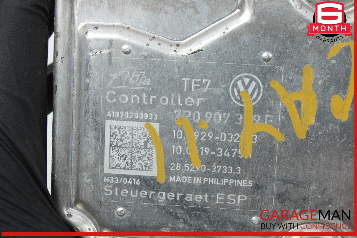 11-13 Porsche Cayenne 958 ABS Hydraulic Pump Control Module 7P0614517E OEM