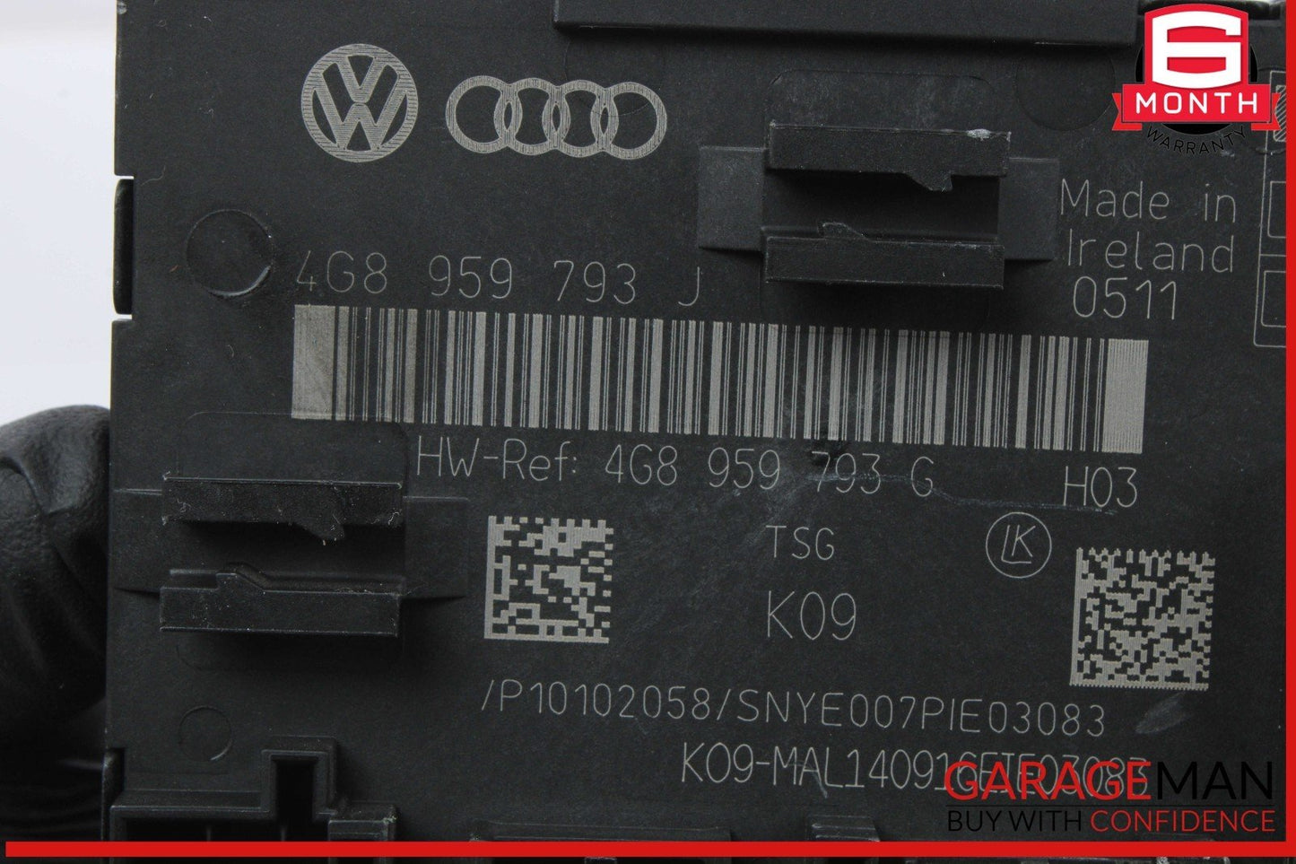 12-18 Audi A6 A7 Front Left Driver Side Door Control Module Unit 4G8959793E OEM