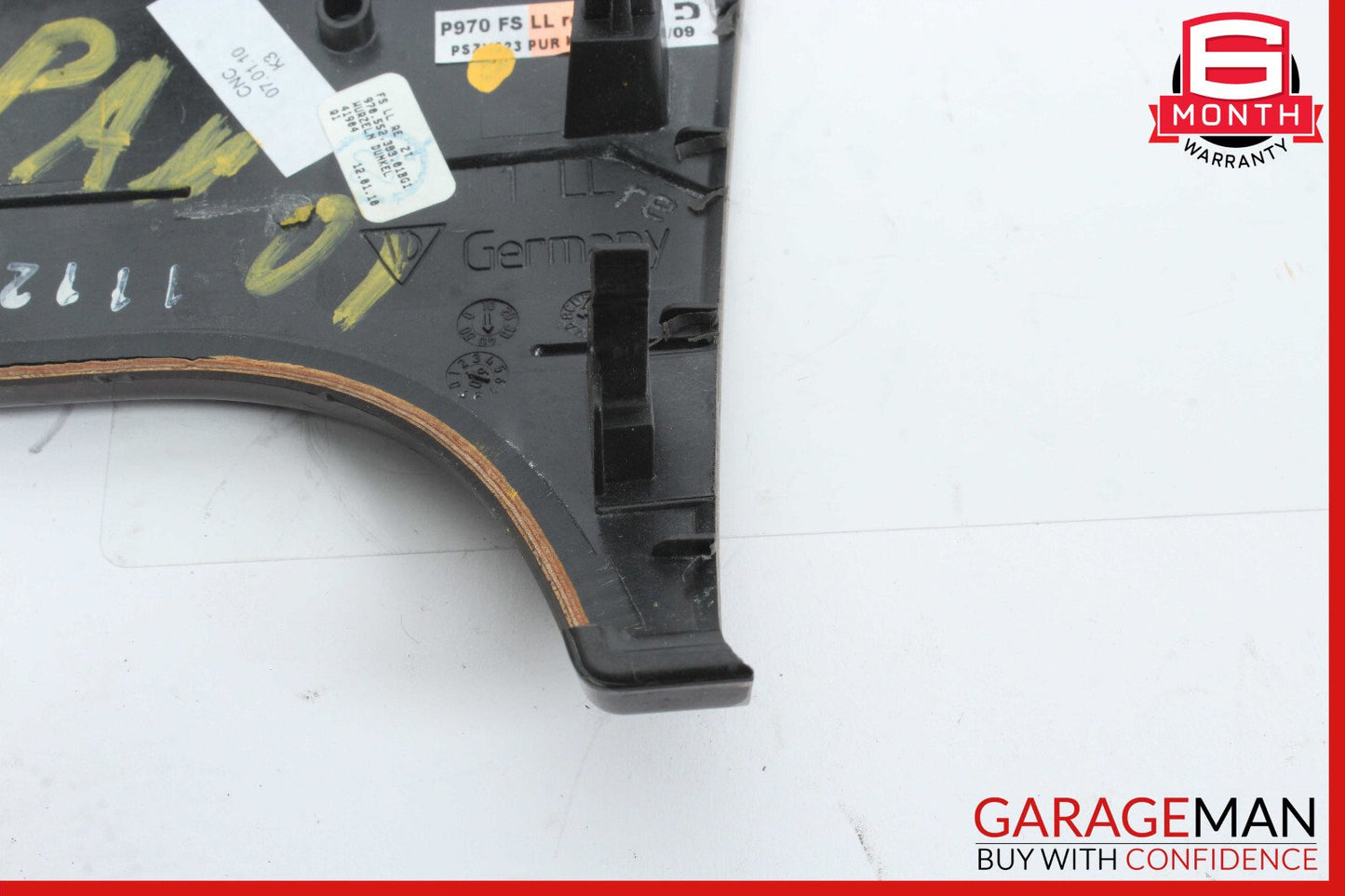 10-16 Porsche Panamera 970 Front Right Dash Molding Trim Cover Panel OEM