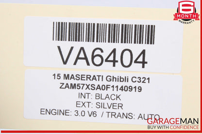 14-20 Maserati Ghibli M157 Front Left Driver Seat Memory Position Sensor OEM