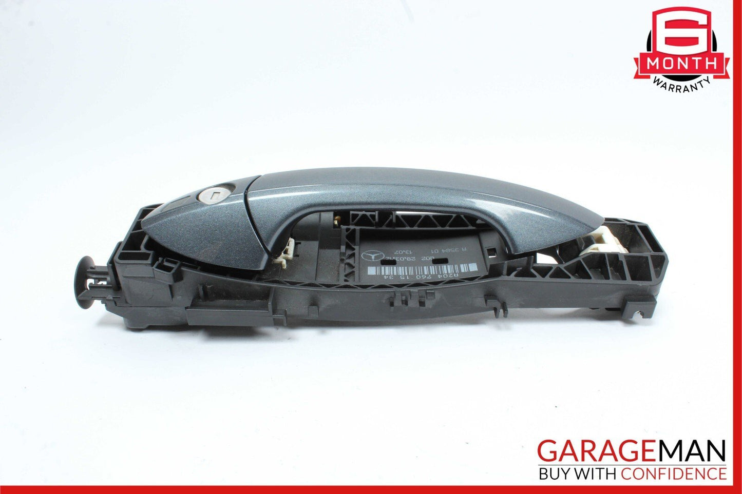 12-14 Mercedes W204 C250 C300 C350 C63 AMG Front Left Exterior Door Handle Gray