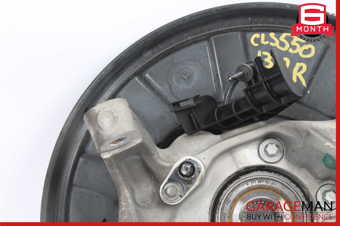 12-18 Mercedes W218 CLS550 Rear Right Wheel Spindle Knuckle Hub Bearing Assy