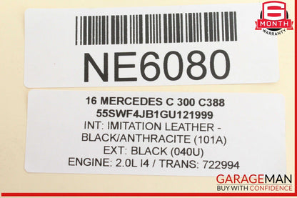 15-18 Mercedes W205 C300 Rear Left Driver Side CV Axle Half Shaft 2053508113 OEM