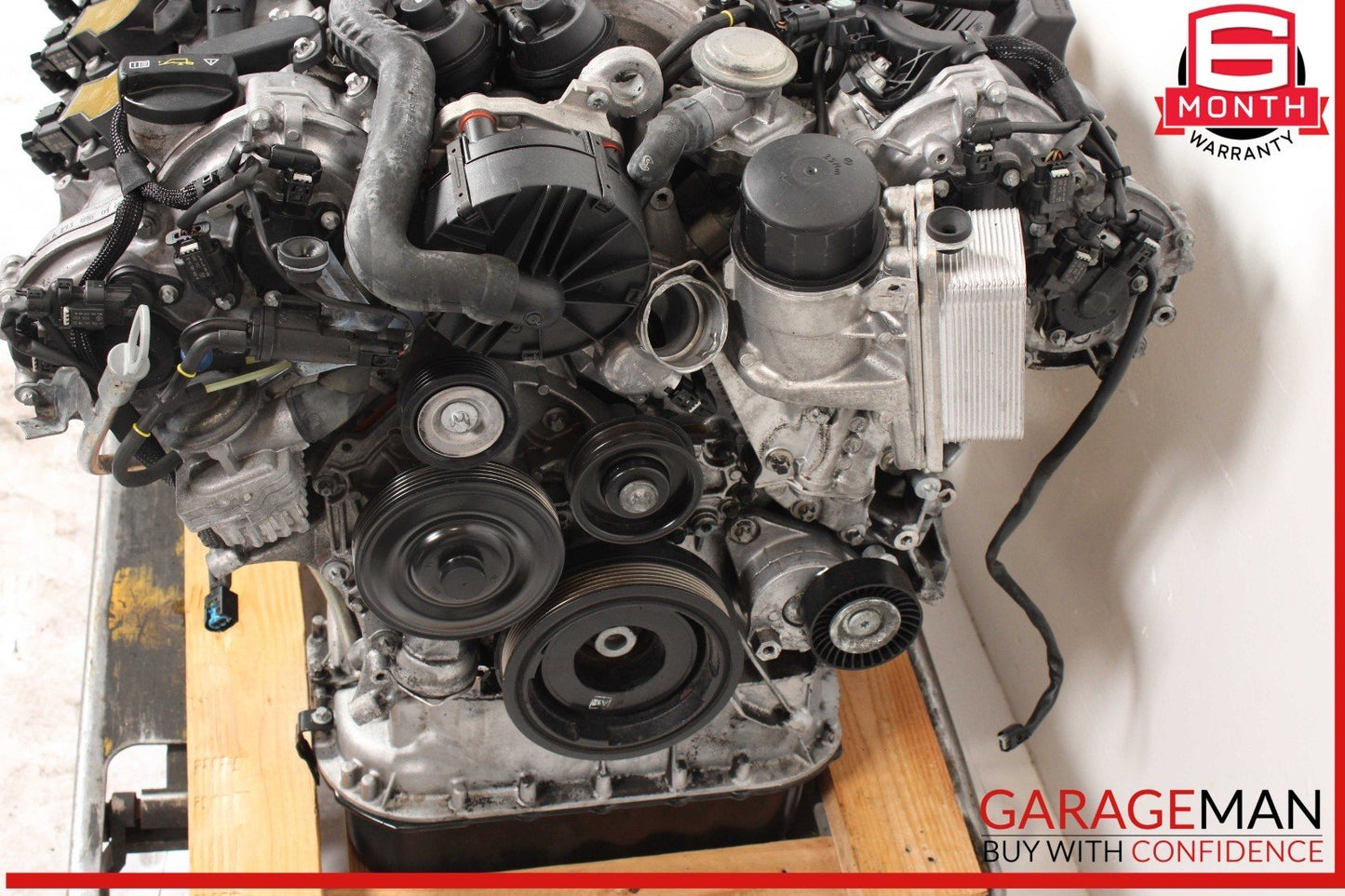 07-12 Mercedes X164 GL450 4.6L Engine Motor Block Assembly OEM 198k