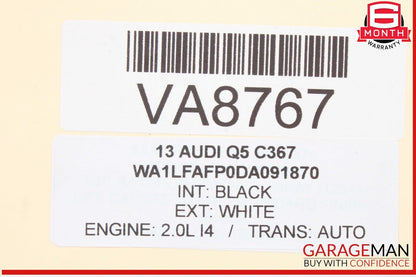 13-17 Audi Q5 SQ5 Rear Trunk Release Handle w/ Back Up View Camera 5N0827566AA