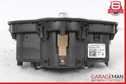 15-20 Mercedes W205 C300 C400 GLC300 Dash Headlight Switch Control Module Assy