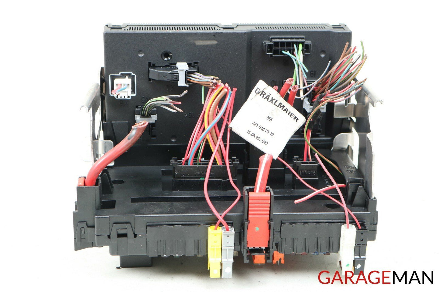 07-13 Mercedes W221 S550 CL550 Rear Trunk Fuse Box Relay Block Q02 OEM