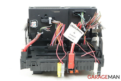 07-13 Mercedes W221 S550 CL550 Rear Trunk Fuse Box Relay Block Q02 OEM