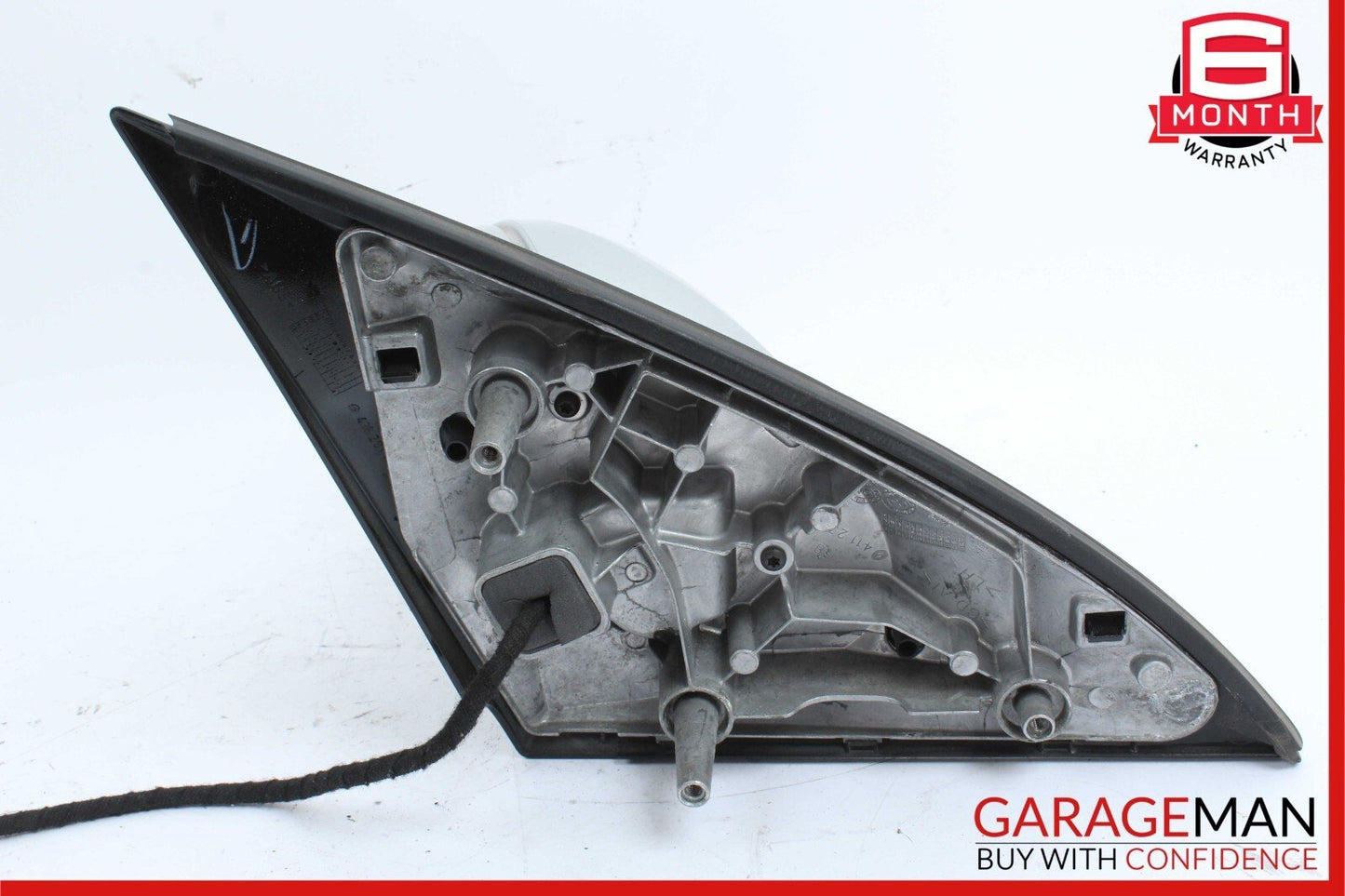 06-10 Mercedes W251 R350 Front Left Driver Side Mirror Door Rear View Silver OEM