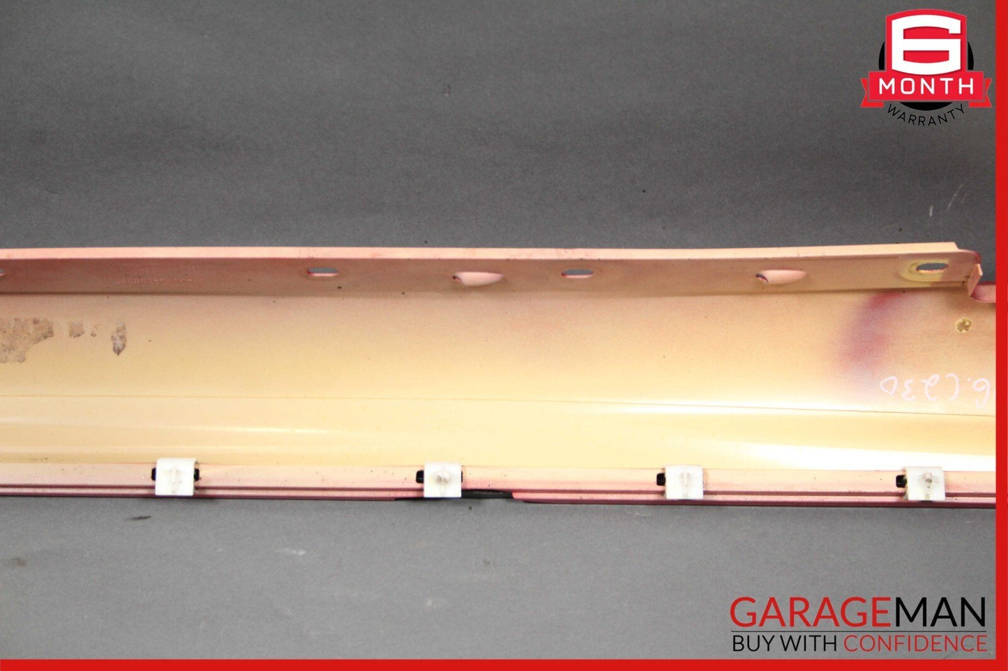01-07 Mercedes W203 C230 C32 AMG Sport Sedan Left Side Skirt Rocker Panel Red