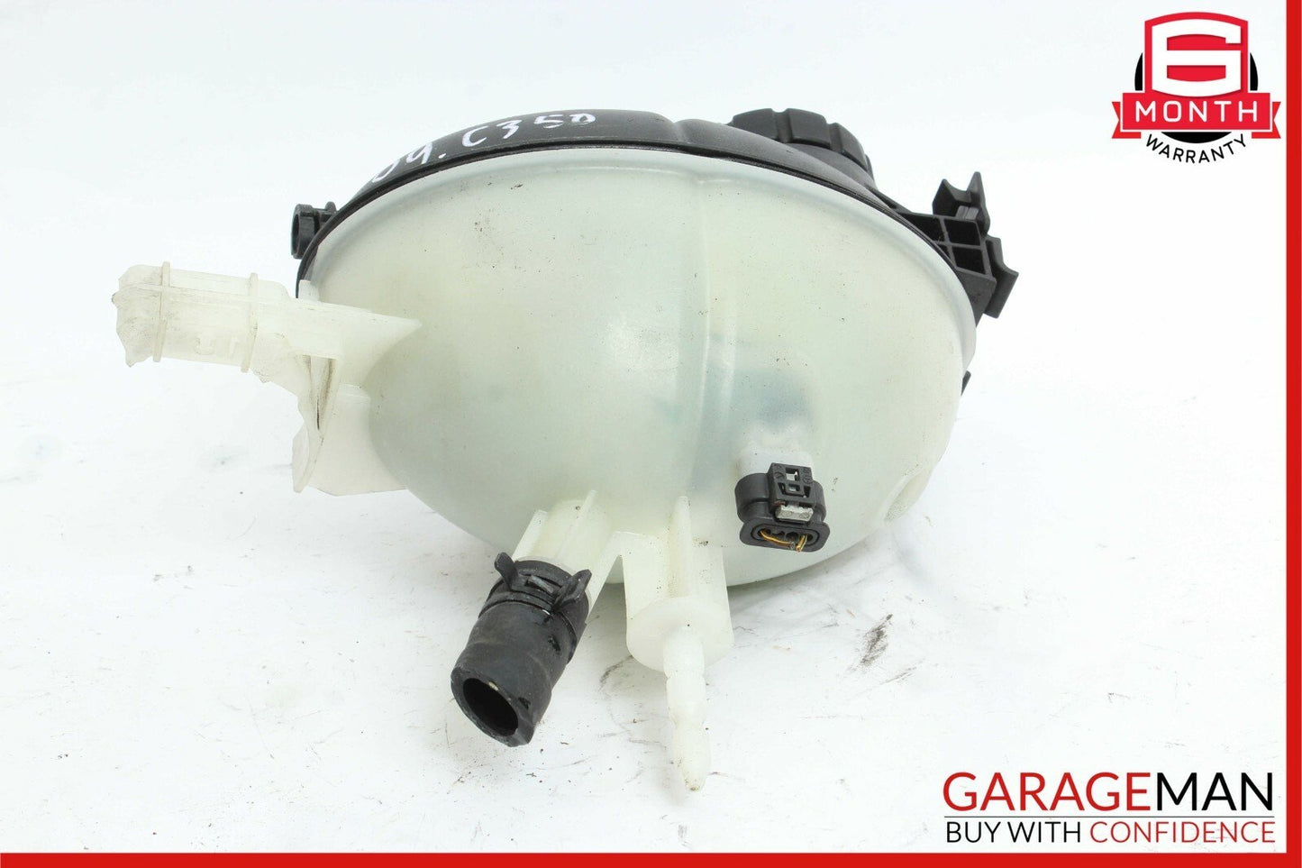 08-15 Mercedes W204 C350 Engine Radiator Coolant Overflow Tank Reservoir Bottle