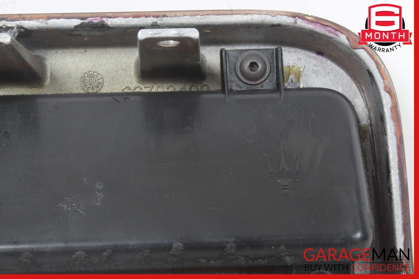 03-13 Maserati Quattroporte M139 Center Console Rear A/C Control Trim Bezel Assy