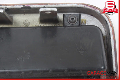 03-13 Maserati Quattroporte M139 Center Console Rear A/C Control Trim Bezel Assy