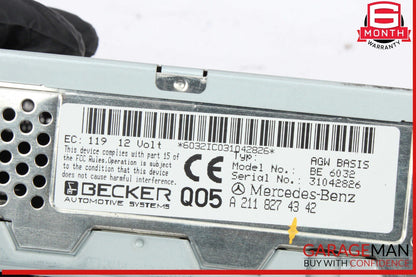03-08 Mercedes W211 E320 Amplifier Amp Becker Audio Module 2118274342 OEM