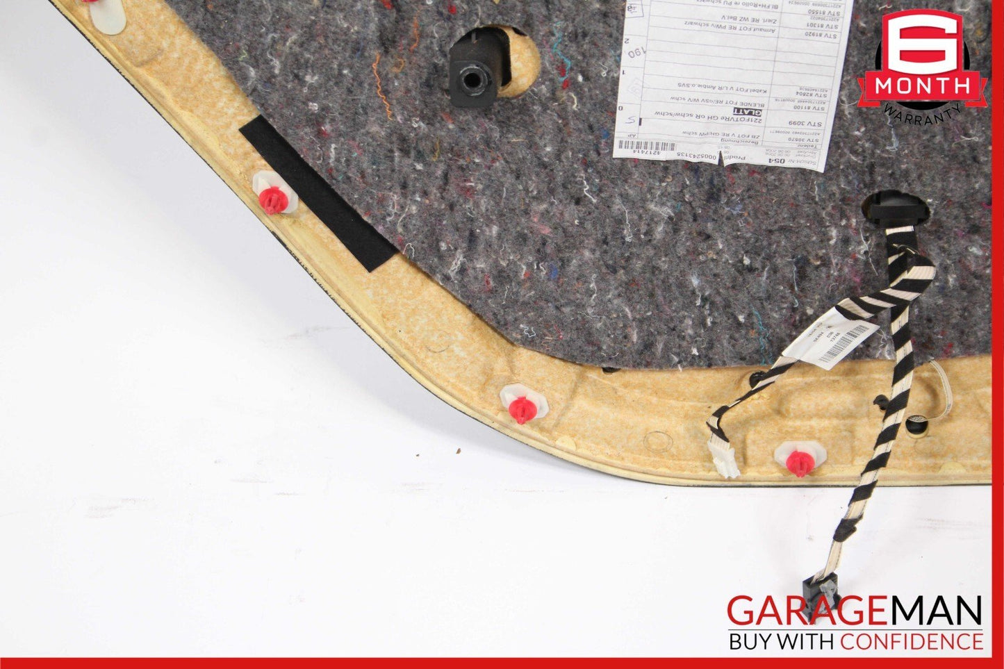 07-09 Mercedes W221 S450 S550 Rear Right Door Panel Trim Cover Assy Anthracite