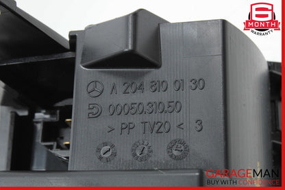 08-14 Mercedes W204 C250 C300 Rear Center Console Ashtray Power Socket Black OEM